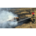 ISU Bihor: atenție la modul de exploatare a utilajelor în campania agricolă! - Incendiu la o presă de balotat și la baloți, în Săcădat
