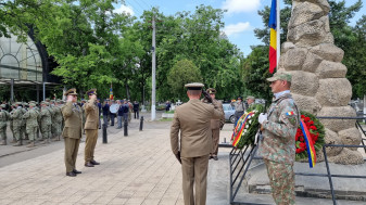 Ceremonial militar-religios în Cimitirul Municipal - Ziua Eroilor la Oradea