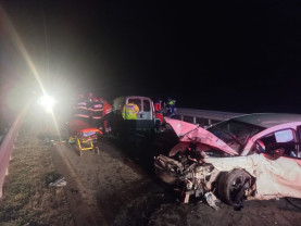 Accident pe ruta Oradea-Nojorid - O persoană a decedat pe loc