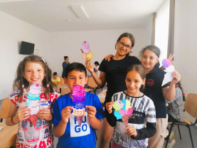 Centrul de Zi de pe Calea Clujului - Activități chiar și în vacanță