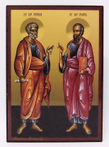 Sâmbătă, 29 iunie - Sfinţii Apostoli Petru şi Pavel