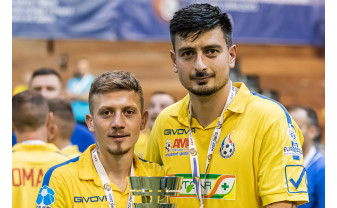 Campionatul European de minifotbal - ediția 2024 - Doi bihoreni au pus umărul pentru argintul României
