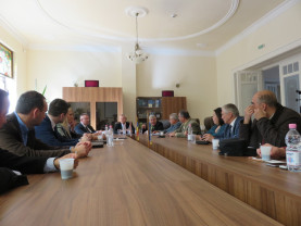 Oradea. Camera de Comerţ şi Industrie Bihor - Întâlnire cu ambasadorul Republicii Belarus