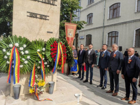 Ceremonial militar-religios în cinstea eroului naţional  - Avram Iancu, comemorat la Oradea