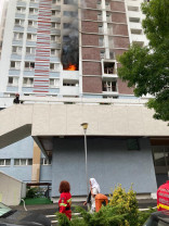 Incendiu violent la Hotel Mureș din Băile Felix - ISU a activat Planul roșu