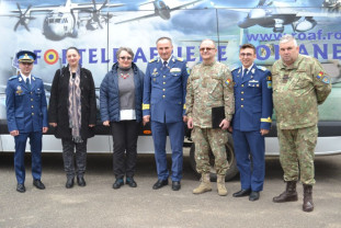 Beiuș - Oferta educațională a Forțelor Aeriene, prezentată elevilor
