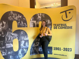 O experiență de neuitat - Adelina-Maria Male, finalista concursului național „New Drama”