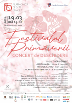 Mâine, 19 martie, primul concert - Începe Festivalul Primăverii