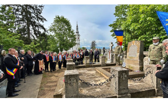 Beiușenii i-au comemorat pe martirii Ioan Ciordaș și Nicolae Bolcaș