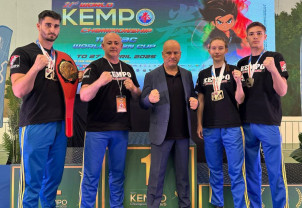 Campionatul Mondial de kempo - Cinci medalii cucerite de către sportivii CS Crișul