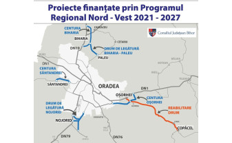 Programul Regional Nord-Vest 2021 - 2027: pentru noile drumuri din județ - Finanţare europeană