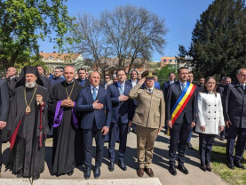 105 ani de la eliberare - Ceremonii militare în Aleşd, Beiuş şi Oradea