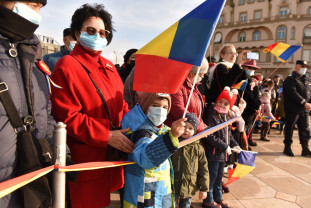 Ziua Naţională a României, marcată la Oradea - Trecutul privit cu recunoştinţă