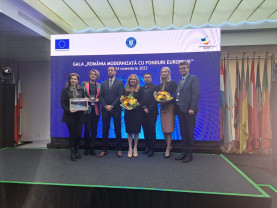 La Gala „România modernizată cu fonduri europene” - Proiectul restaurării Casei Darvas - La Roche, premiat