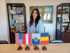 Născută în Statele Unite şi crescută în Austria - „Studentă de zece” a Universității din Oradea
