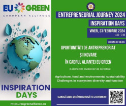 Universitatea din Oradea și EU Green  - „Zile inspiraționale pentru antreprenoriat și inovare”