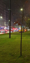 Accident deosebit de grav în Nufărul - Copilul scos de pompieri de sub roțile tramvaiului a fost operat
