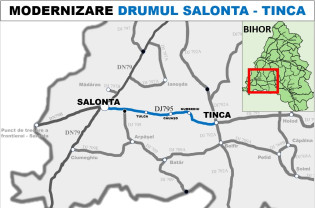 ​Reabilitarea drumului Salonta-Tinca - S-a semnat contractul de proiectare şi execuţie a lucrărilor