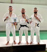 Trei jandarmi bihoreni - Pe podium la Campionatul Național de Judo al M.A.I