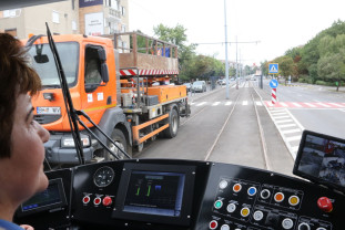 ​De luni, 23 august, tramvaiele nu mai circulă în Nufărul-Cantemir - Patru luni în şantier