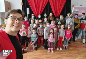 Proiectul „Participă – Învață - Creează” - 80 de copii din Boiu, mai fericiți