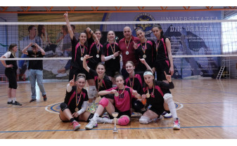 Universitatea din Oradea - Vicecampioană națională la volei universitar feminin