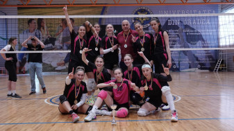Universitatea din Oradea - Vicecampioană națională la volei universitar feminin