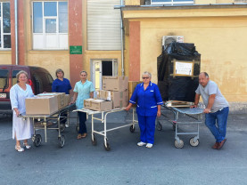 Ajutoare pentru Spitalul Clinic nr. 1 din Ivano-Frankivsk - Aparatură medicală trimisă în Ucraina