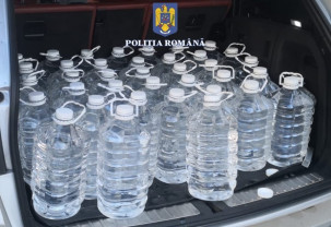Băile Felix - Alcool etilic confiscat de polițiști