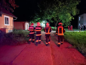 Doi pacienți au fost transportați la UPU Oradea - Incendiu la spitalul din Aleșd