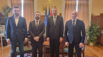 Ambasadorul României în Ungaria, vizită la Primăria Oradea