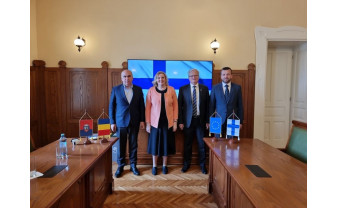 Ambasadorul Finlandei în România - Vizită la Primăria Oradea