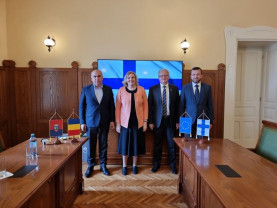 Ambasadorul Finlandei în România - Vizită la Primăria Oradea