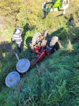 Tânăr mort sub un tractor în comuna Avram Iancu