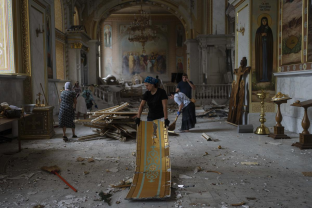 Catedrală din Odesa, distrusă într-un atac rusesc cu rachete - O nouă crimă de război