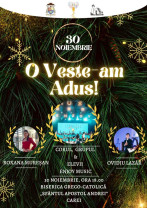 Concerte speciale de Crăciun cu „Enjoy Music” - „O Veste am-Adus”