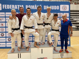 Cupa României la judo pentru seniori şi CN Ne Waza - Şase medalii pentru sportivii CSM Oradea