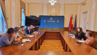 Discuţii privind utilizarea energiei geotermale - Delegație americană în vizită la Primăria Oradea