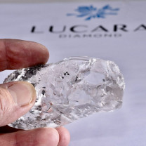 Descoperire într-o mină din Botswana - Diamant alb uriaş