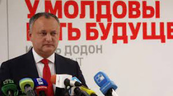 Fostul președinte al Republicii Moldova, Igor Dodon, a fost reținut pentru 72 de ore