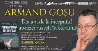 Conferinţele Familia - Armand Goşu, din nou la Oradea