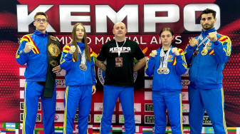 Patru sportivi de la Crișul, pe podium la CM de kempo - Două titluri mondiale și șase medalii de argint