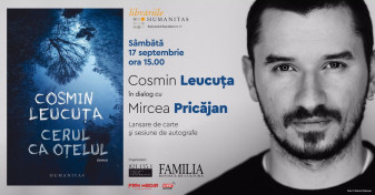 Cosmin Leucuţa, în dialog cu Mircea Pricăjan - Lansarea volumului Cerul ca oţelul