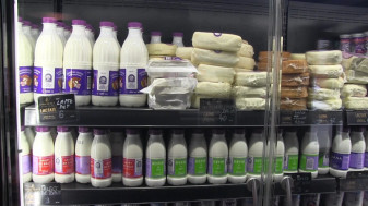 Controale ANSVSA: produse diferite la conţinut, faţă de etichetă - Un fel de lapte vopsit
