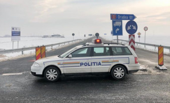 Poliţiştii au acţionat alături de cei din Cluj şi Satu Mare, pe trei drumuri naţionale din Bihor - Ample acţiuni în trafic