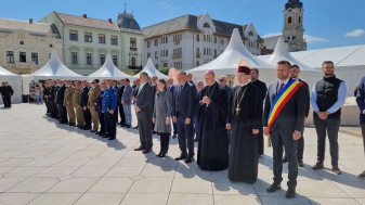 Ceremonial militar - religios la Oradea - Ziua Independenţei Naţionale