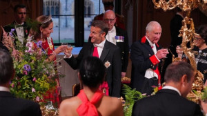 Vedetele britanice prezente la Castelul Windsor în onoarea președintelui francez - Un banchet regal