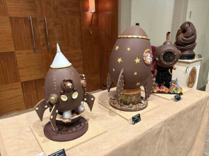 Ciocolatieri de top din Belgia își etalează măiestria - Expoziție dedicată ouălor de Paști