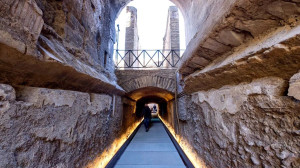 Un tunel secret folosit odinioară de împărații romani se deschide sub Colosseum - Pasajul lui Commodus