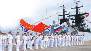 China și Rusia au început exerciții navale comune în Marea Galbenă și în Pacific - Manevre de război